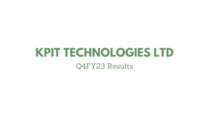 KPIT Technologies Ltd's Q4FY23 Results