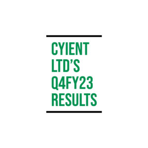 Cyient Ltd's Q4FY23 results