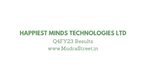 Happiest Minds Technologies Ltd's Q4FY23 Results